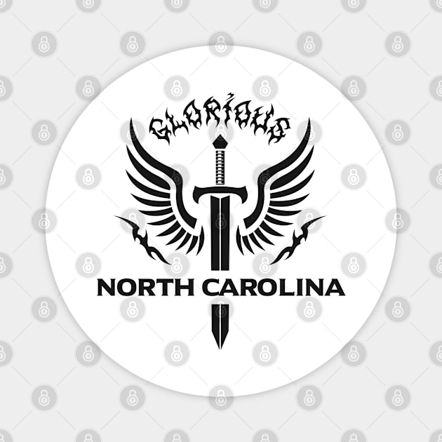 Glorious North Carolina Magnet by VecTikSam